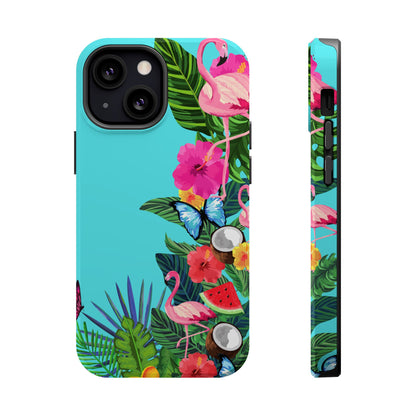 Pink Flamingo MagSafe iPhone® Case
