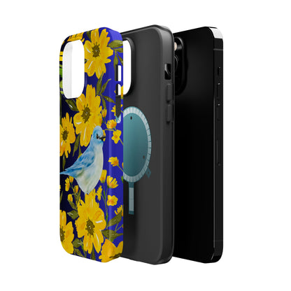 Yellow Flowers MagSafe iPhone® Case