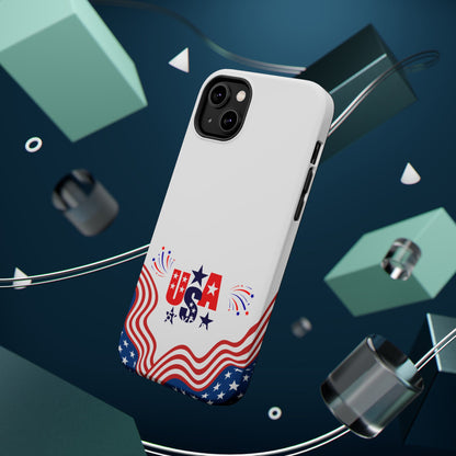 Patriotic Magnetic Phone Case 250 Years Anniversary USA Design