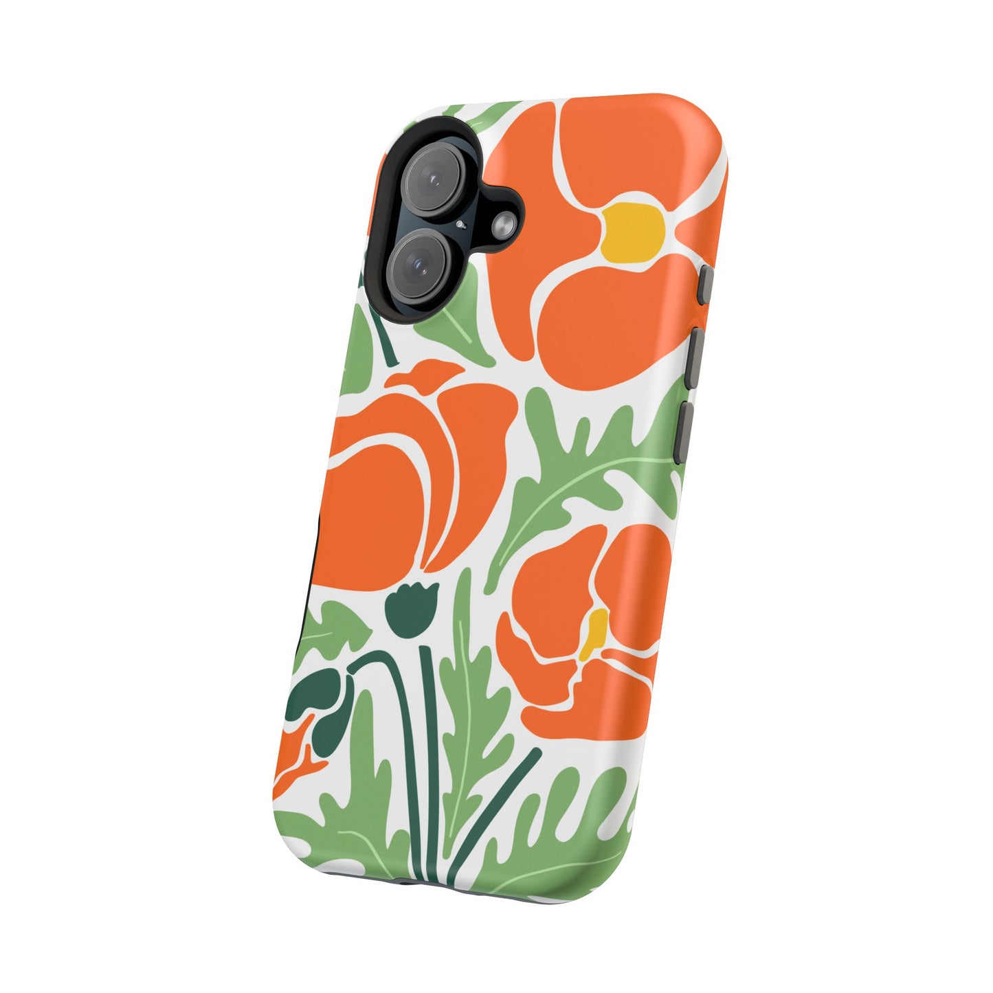 Orange Daisy MagSafe iPhone® Case