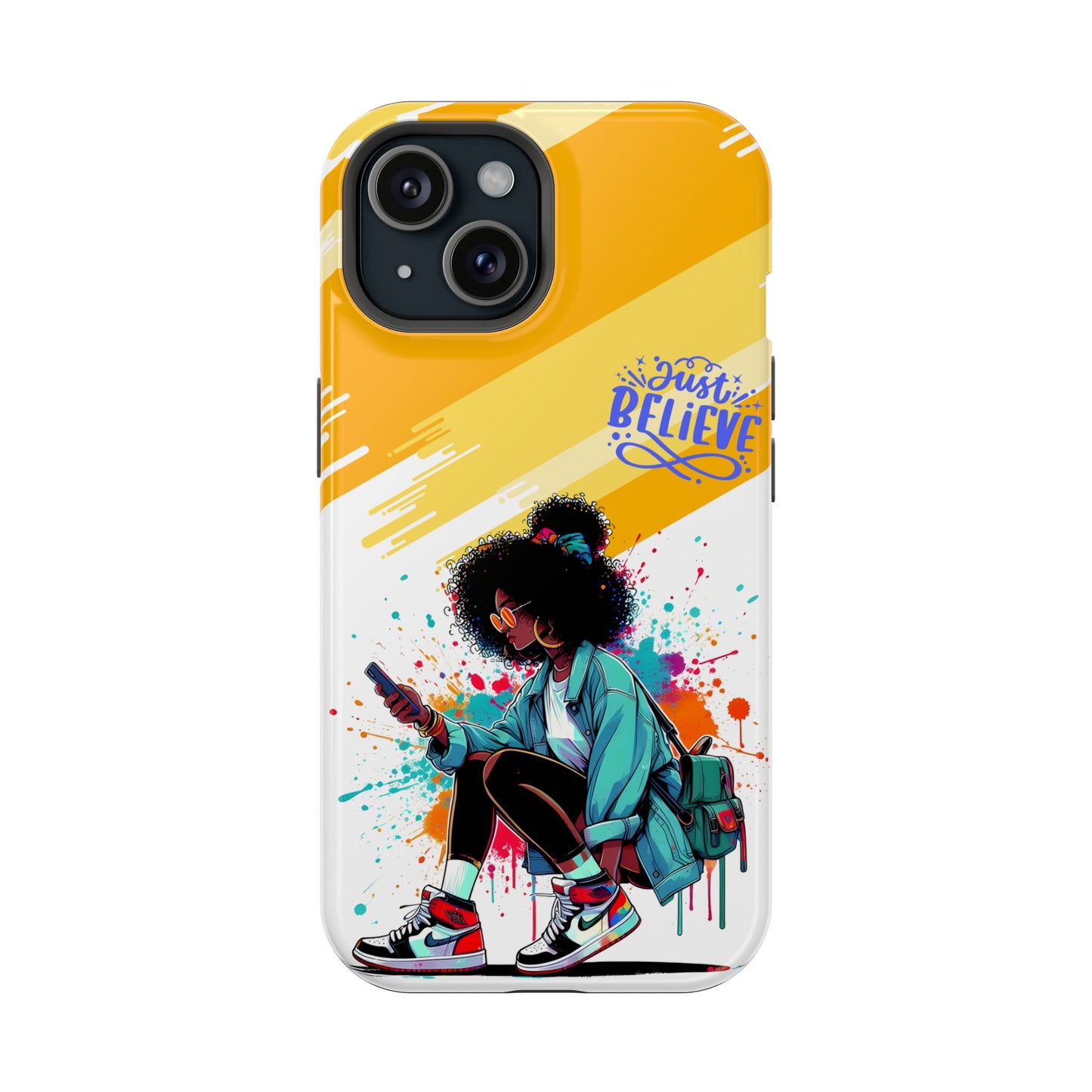 Black Girl Believe MagSafe iPhone® Case