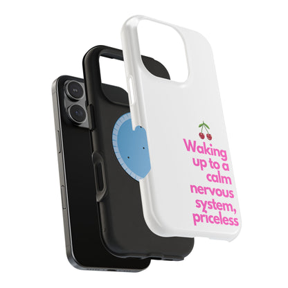 Stay Calm MagSafe iPhone® Case White