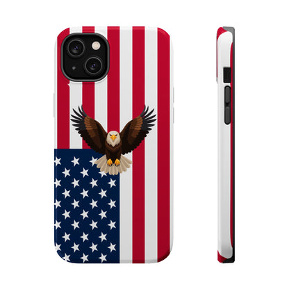 American Flag Magnetic Eagle Phone Case