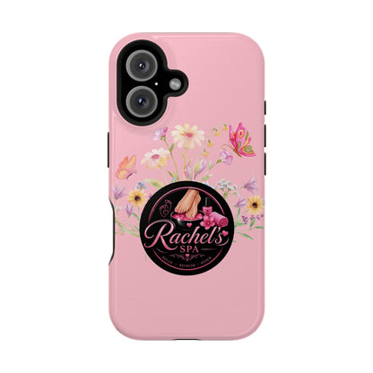 Pink Floral Rachel’s Spa Magnetic Impact-Resistant Case