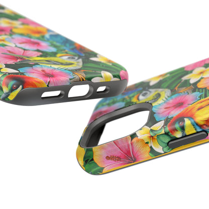Tropical Birds MagSafe iPhone® Case