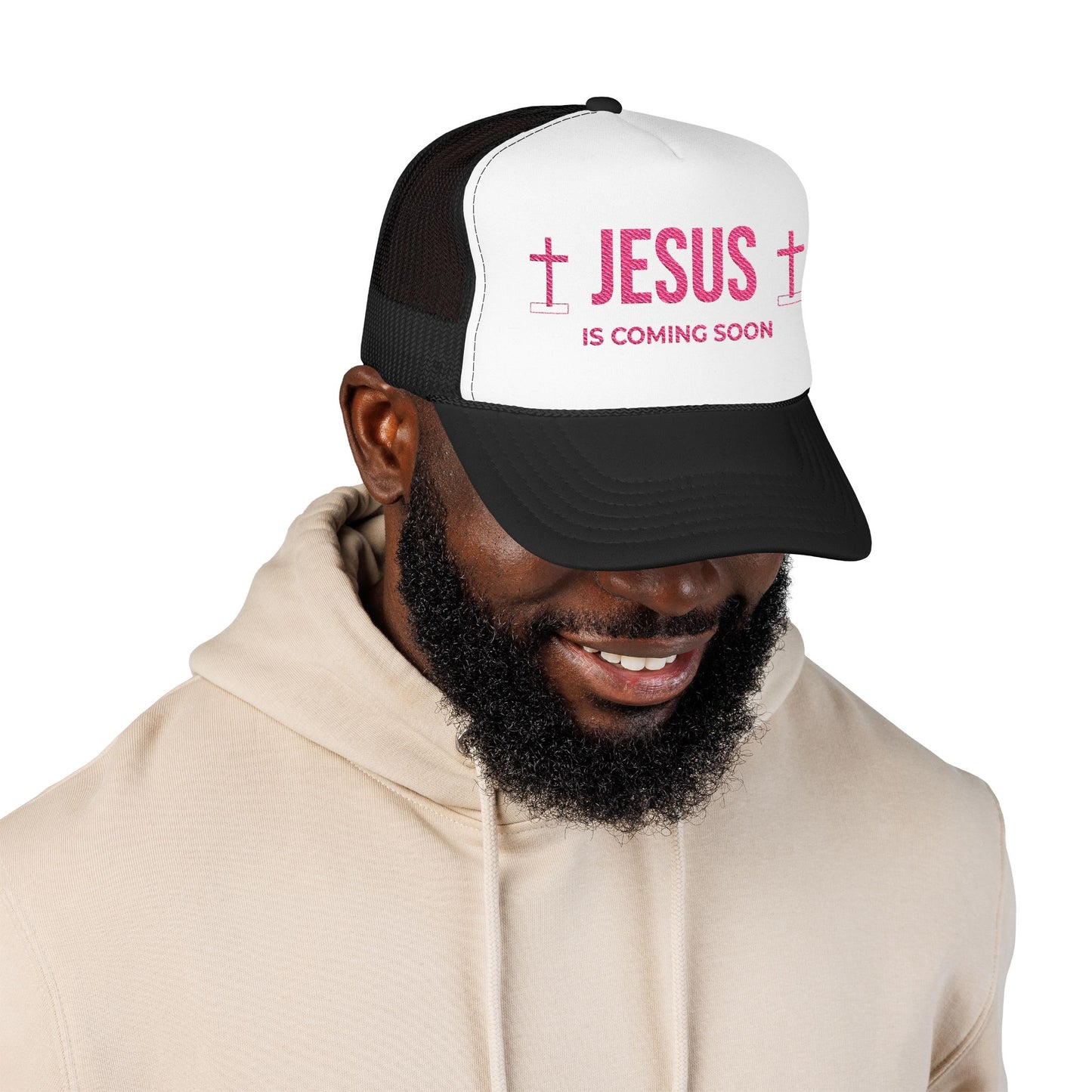 Jesus Is Coming Soon Foam Trucker Hat