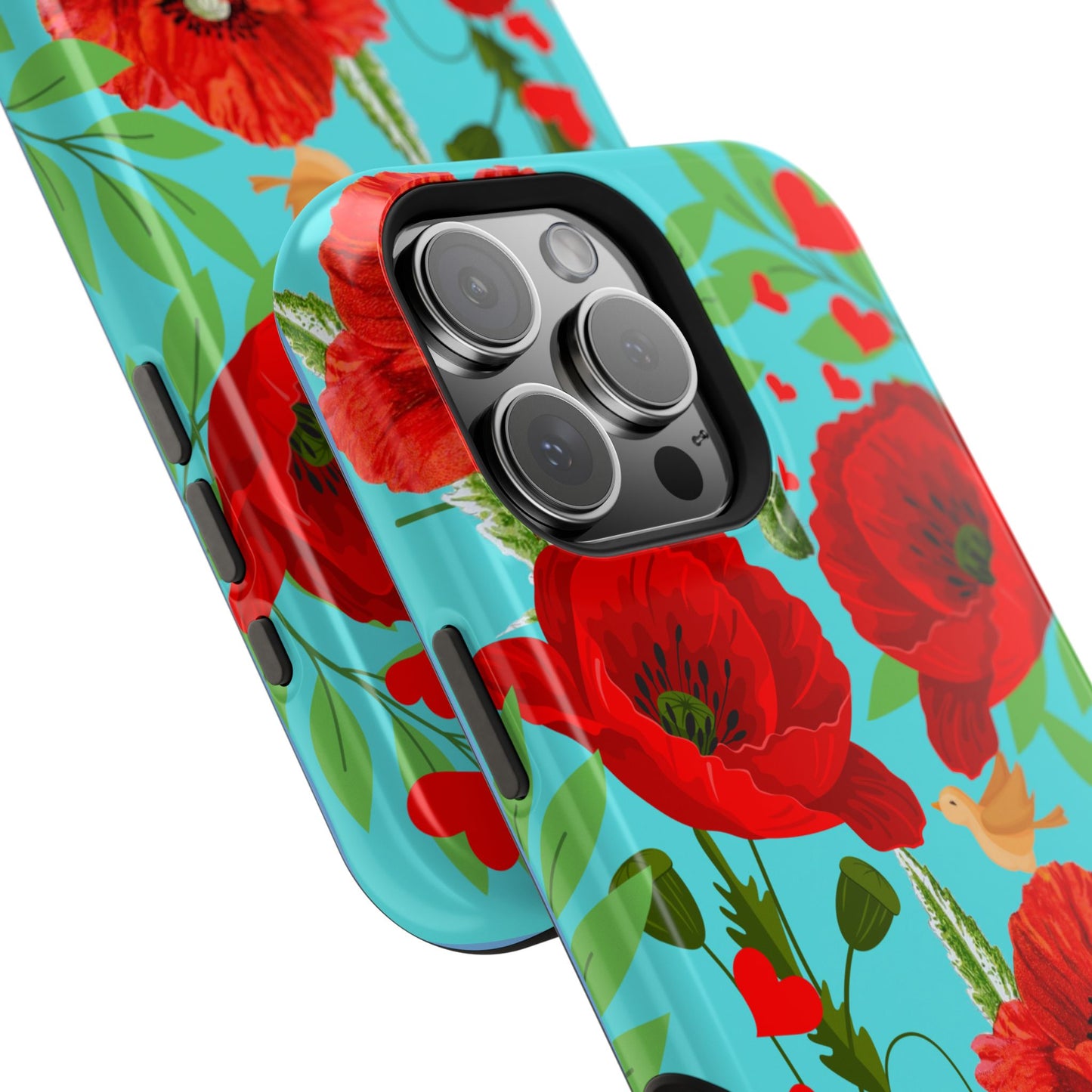 iPhone® 16 Pro Max Case Red Poppy