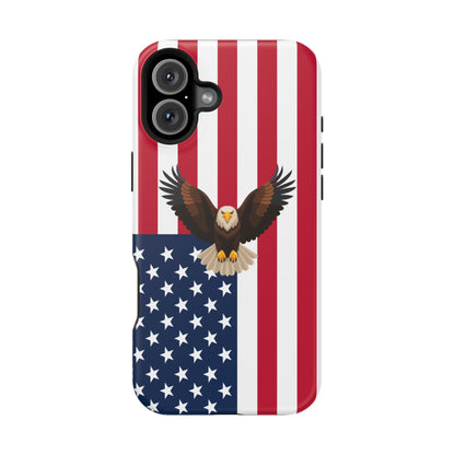 American Flag Magnetic Eagle Phone Case