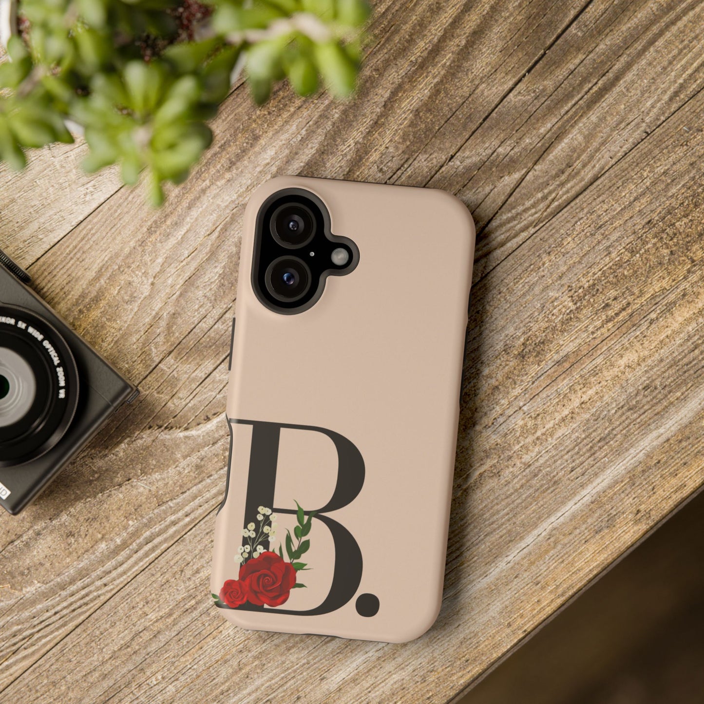 Personalized Letter B MagSafe iPhone® Case