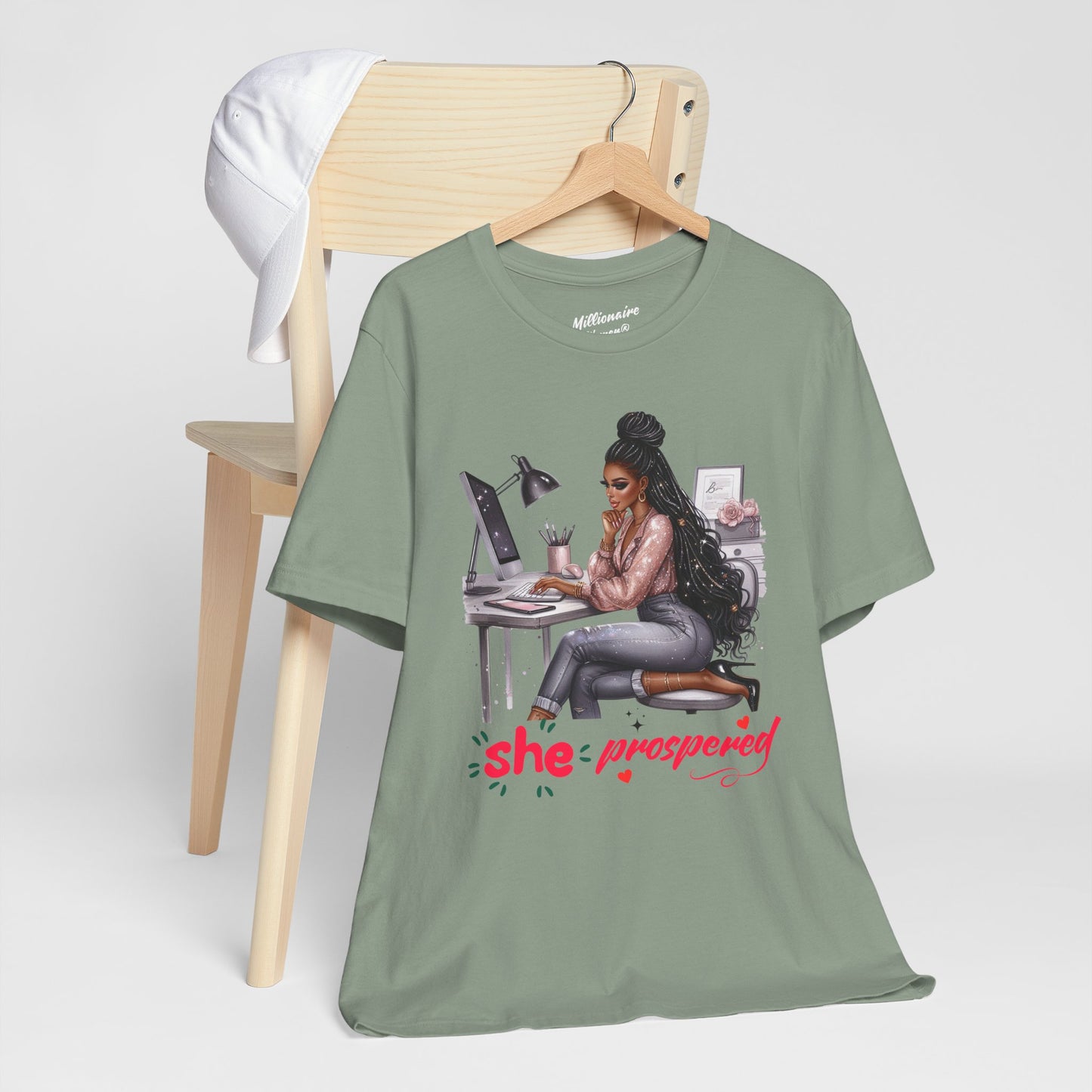 She Prospered Soft Cotton Tee