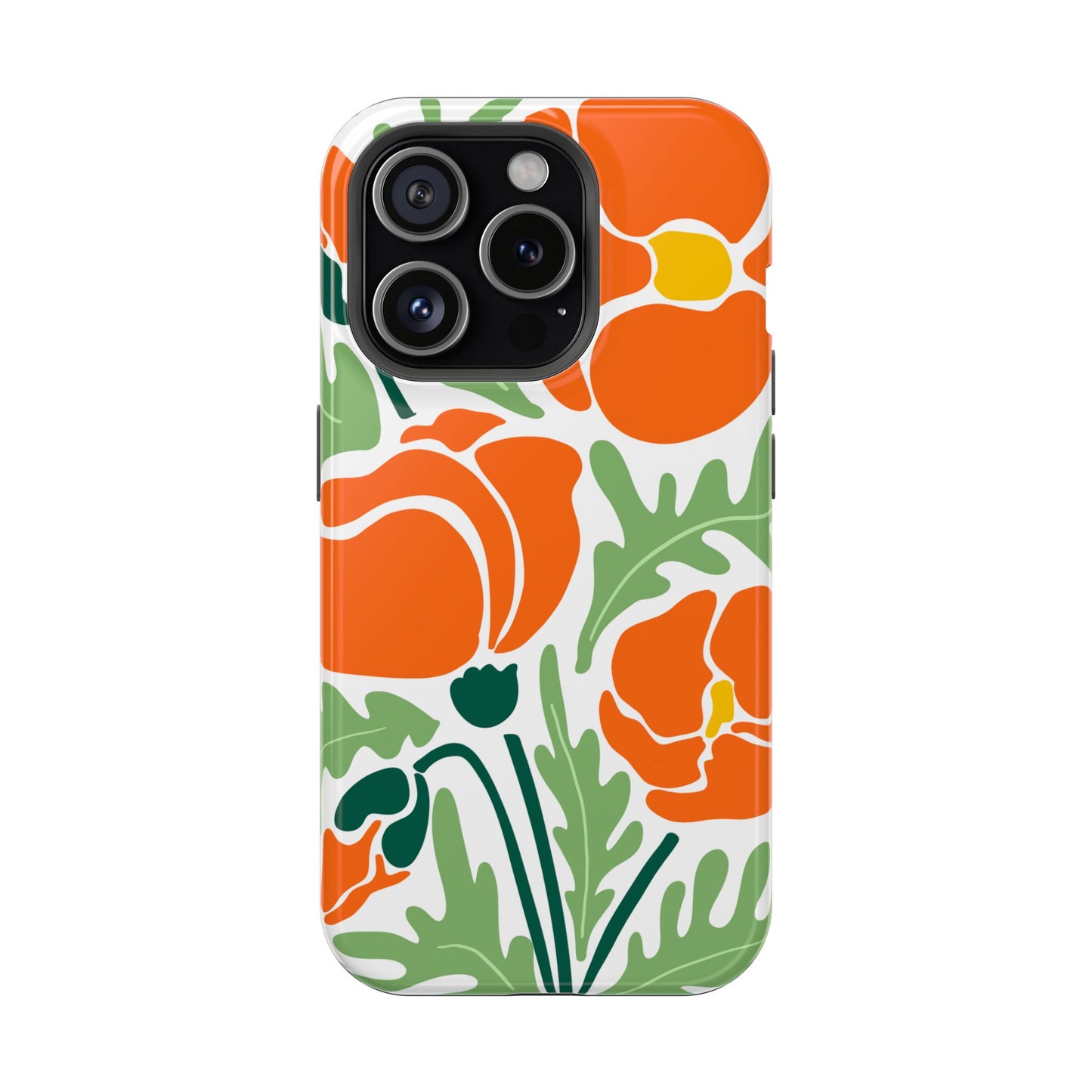 Orange Daisy MagSafe iPhone® Case