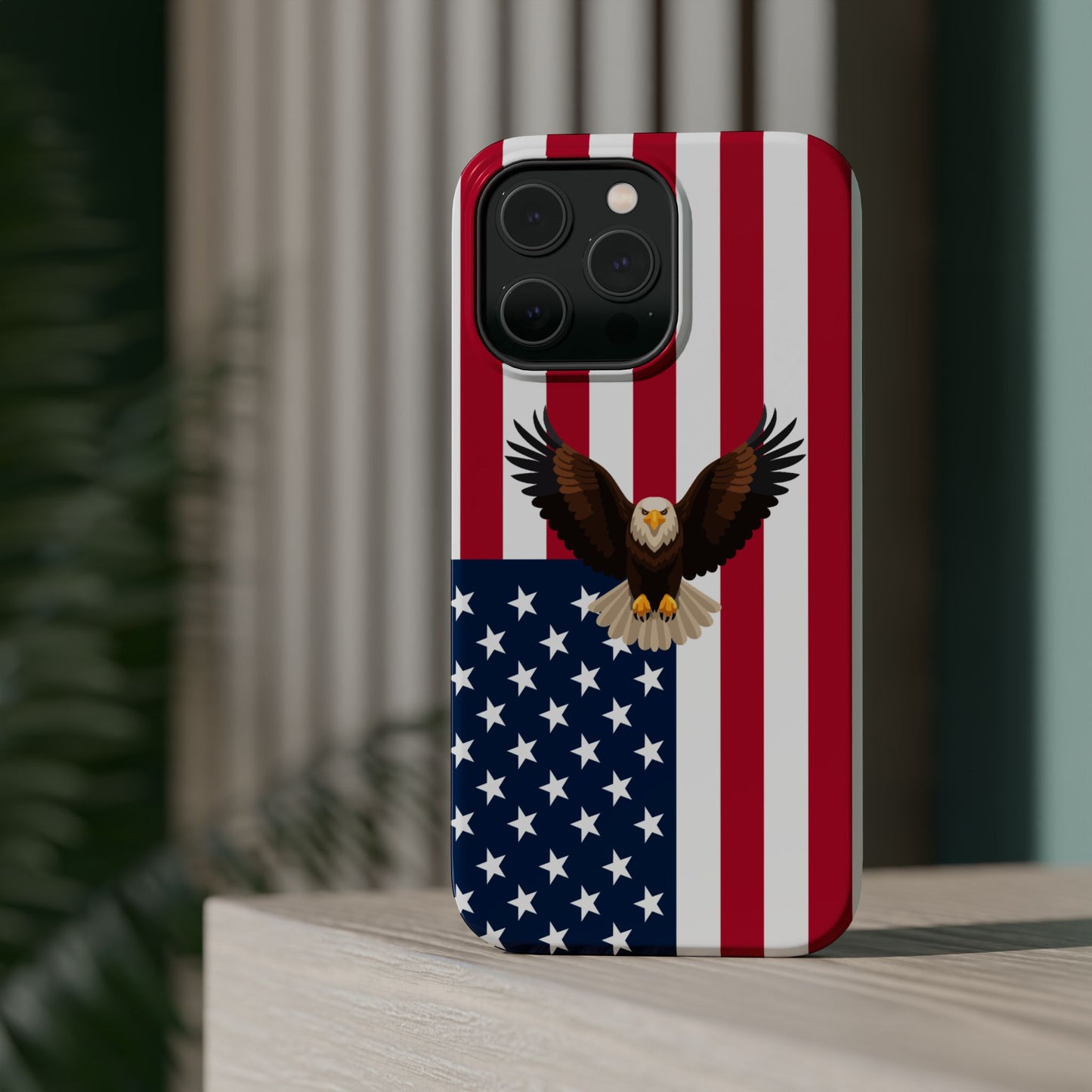 American Flag Magnetic Eagle Phone Case