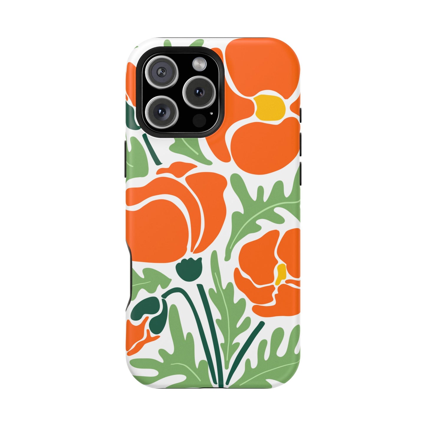 Orange Daisy MagSafe iPhone® Case