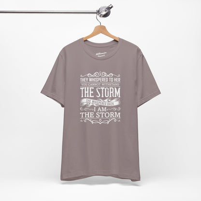 I am the Storm Soft Cotton Tee