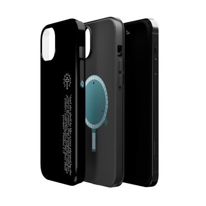 She Shall be Planted MagSafe iPhone® Case Black