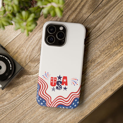 Patriotic Magnetic Phone Case 250 Years Anniversary USA Design