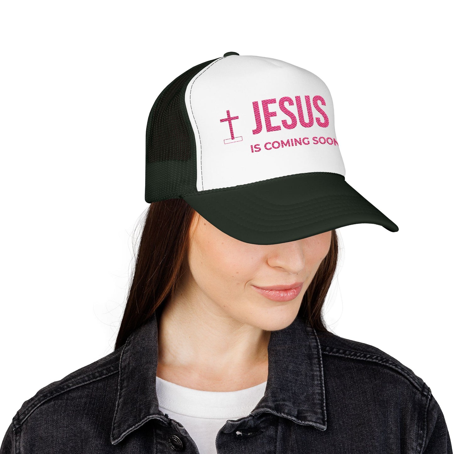 Jesus Is Coming Soon Foam Trucker Hat