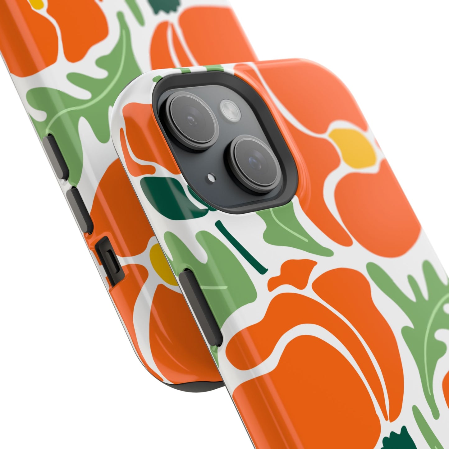 Orange Daisy MagSafe iPhone® Case