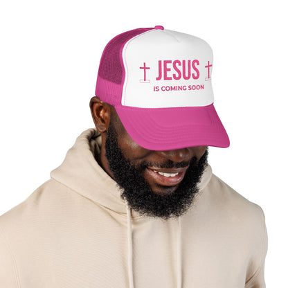 Jesus Is Coming Soon Foam Trucker Hat