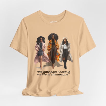 Champagne Soft Cotton Tee