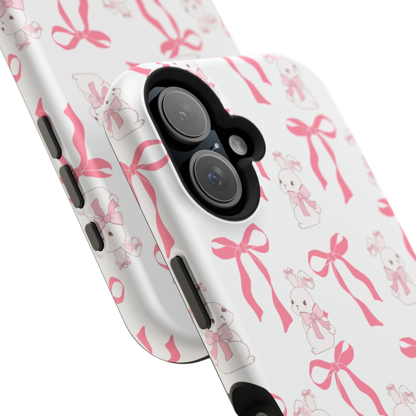 Pink Bows & Bunnies MagSafe iPhone® Case