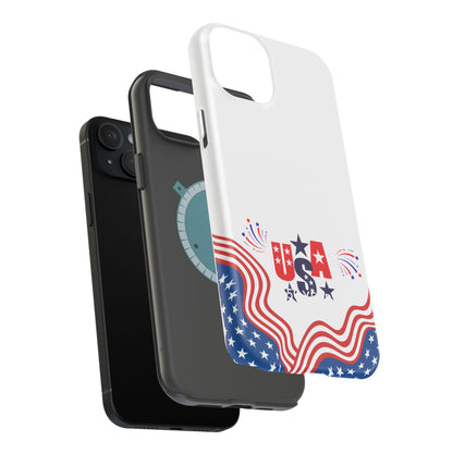Patriotic Magnetic Phone Case 250 Years Anniversary USA Design