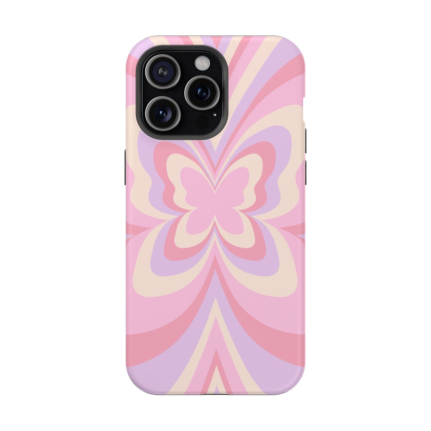 Pink Bow & Butterfly MagSafe iPhone® Case