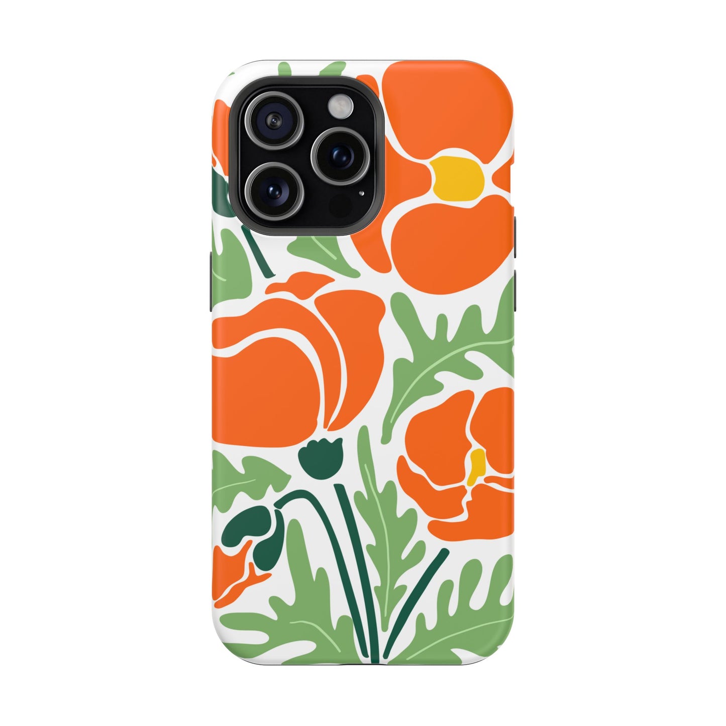 Orange Daisy MagSafe iPhone® Case