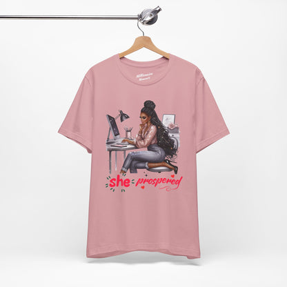 She Prospered Soft Cotton Tee