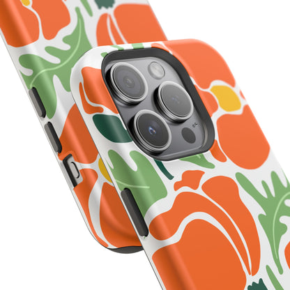 Orange Daisy MagSafe iPhone® Case