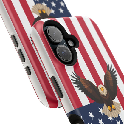 American Flag Magnetic Eagle Phone Case