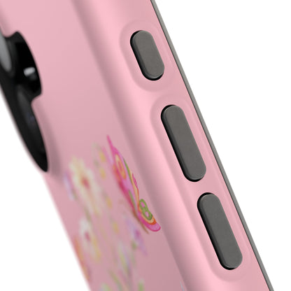 Pink Floral Rachel’s Spa Magnetic Impact-Resistant Case