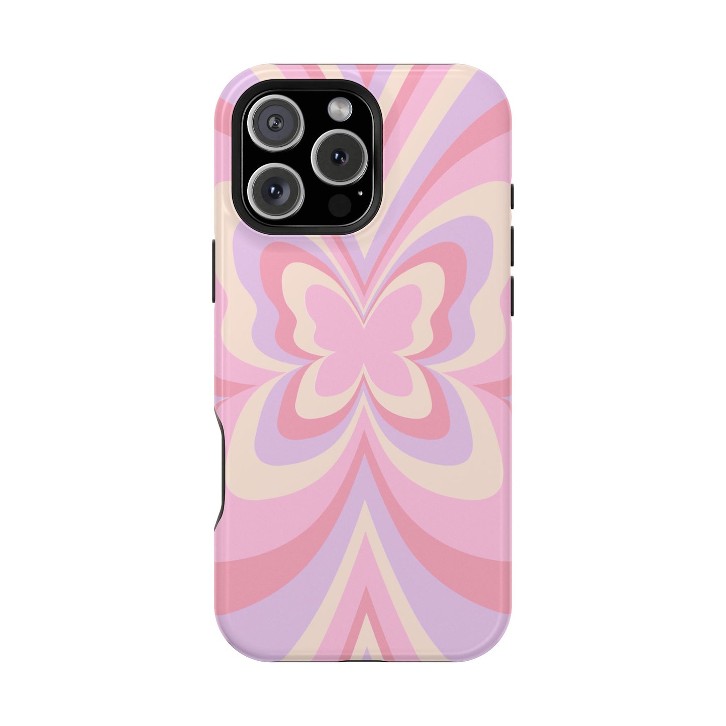 Pink Bow & Butterfly MagSafe iPhone® Case
