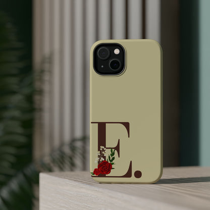 Personalized Letter E MagSafe iPhone® Case