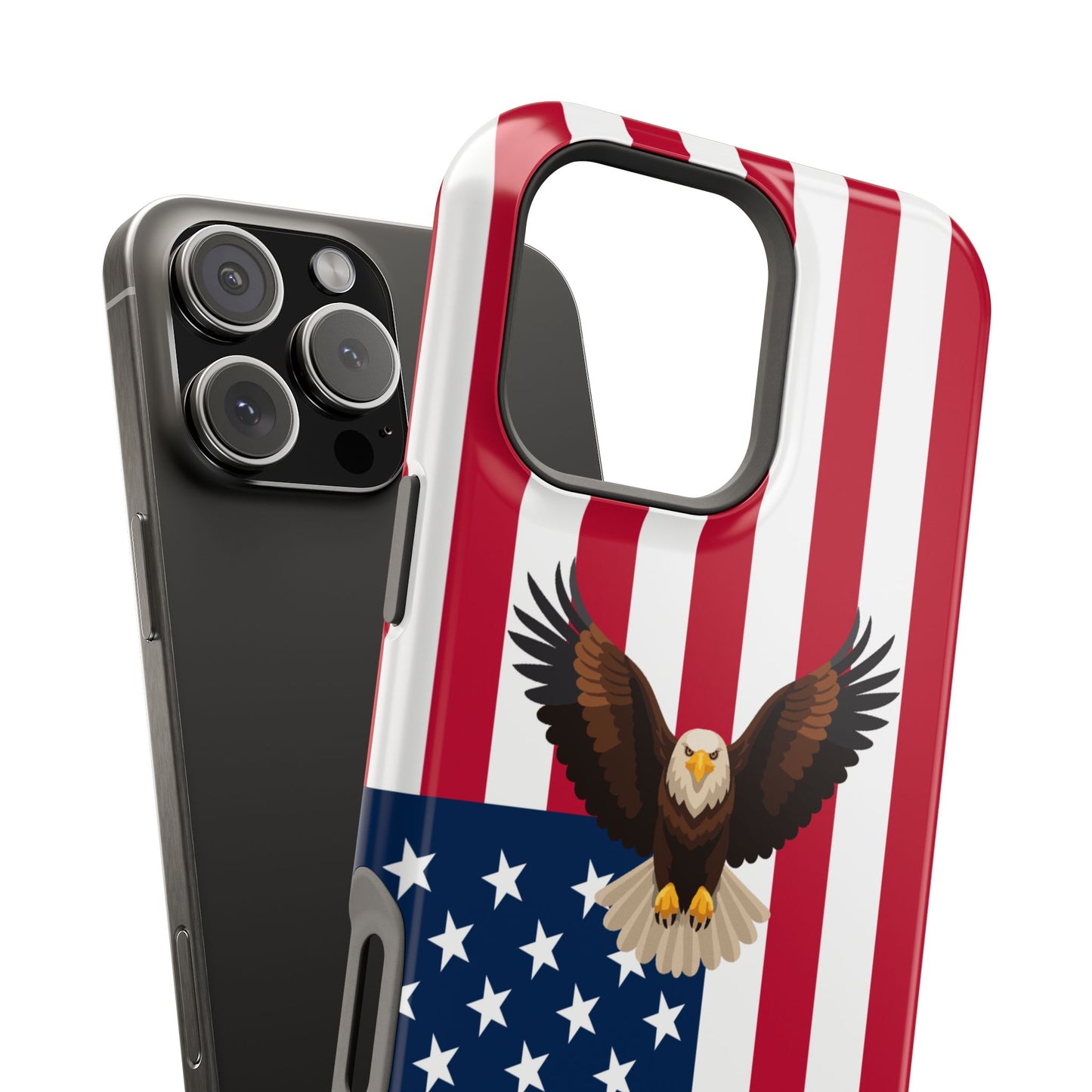 American Flag Magnetic Eagle Phone Case