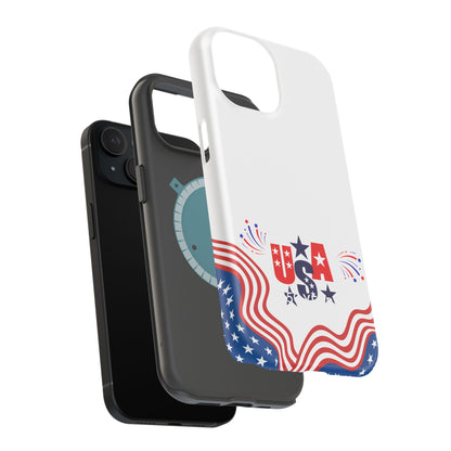Patriotic Magnetic Phone Case 250 Years Anniversary USA Design