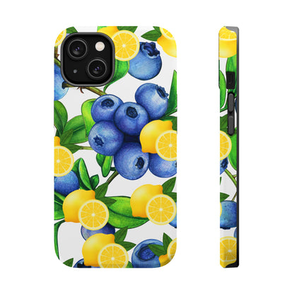 Blueberry Lemon Bliss MagSafe iPhone® Case