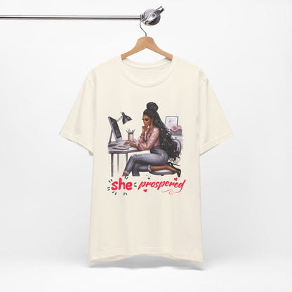 She Prospered Soft Cotton Tee