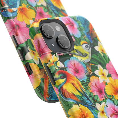 Tropical Birds MagSafe iPhone® Case
