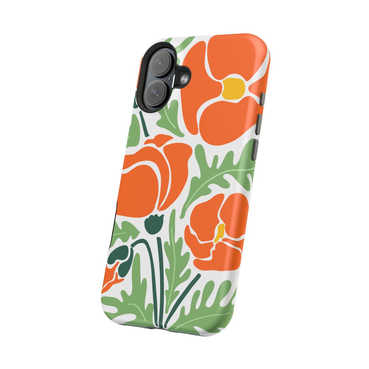 Orange Daisy MagSafe iPhone® Case