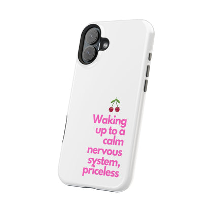 Stay Calm MagSafe iPhone® Case White