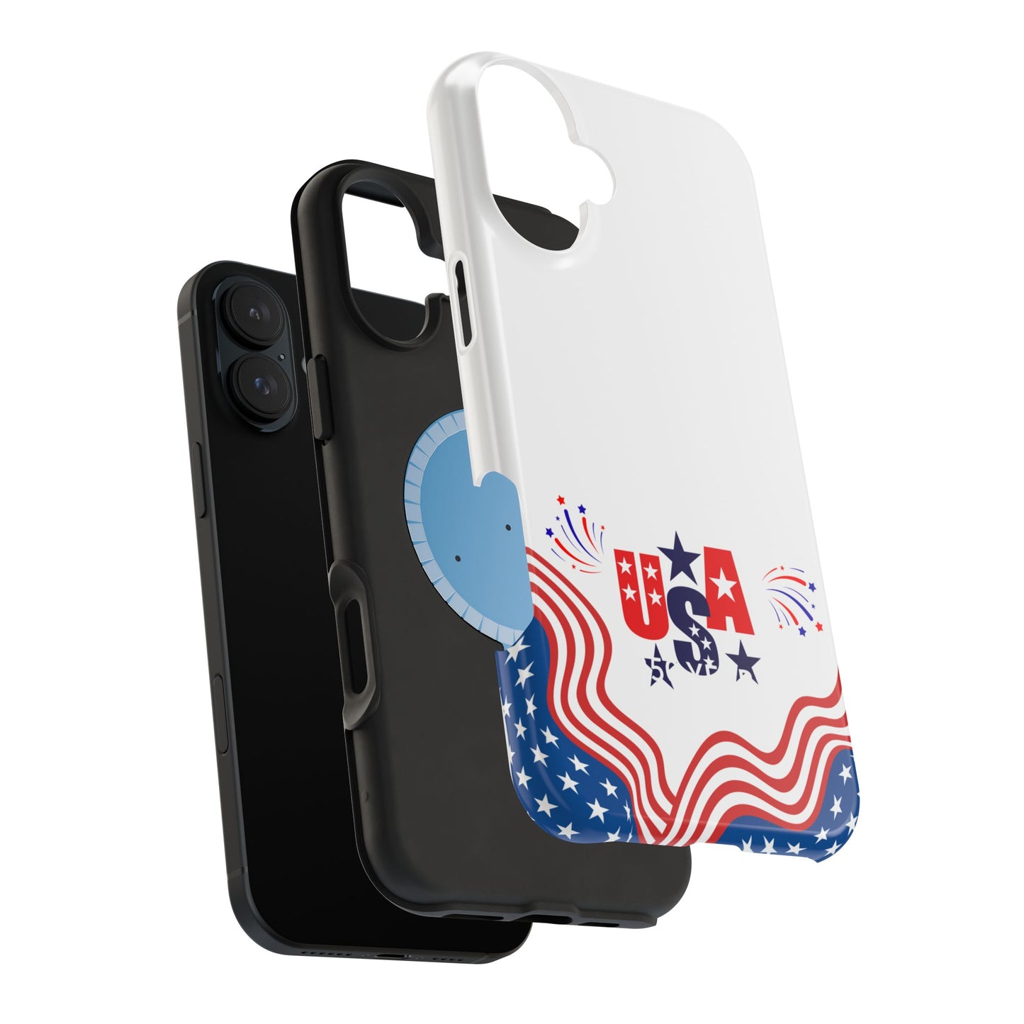Patriotic Magnetic Phone Case 250 Years Anniversary USA Design