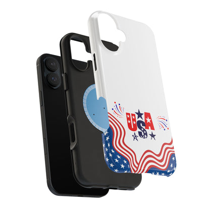 Patriotic Magnetic Phone Case 250 Years Anniversary USA Design