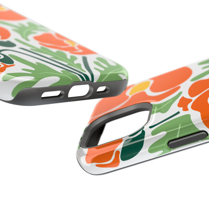 Orange Daisy MagSafe iPhone® Case