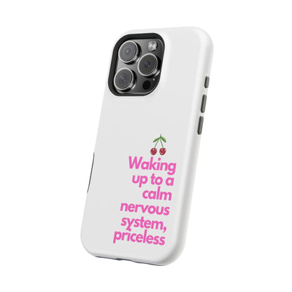 Stay Calm MagSafe iPhone® Case White