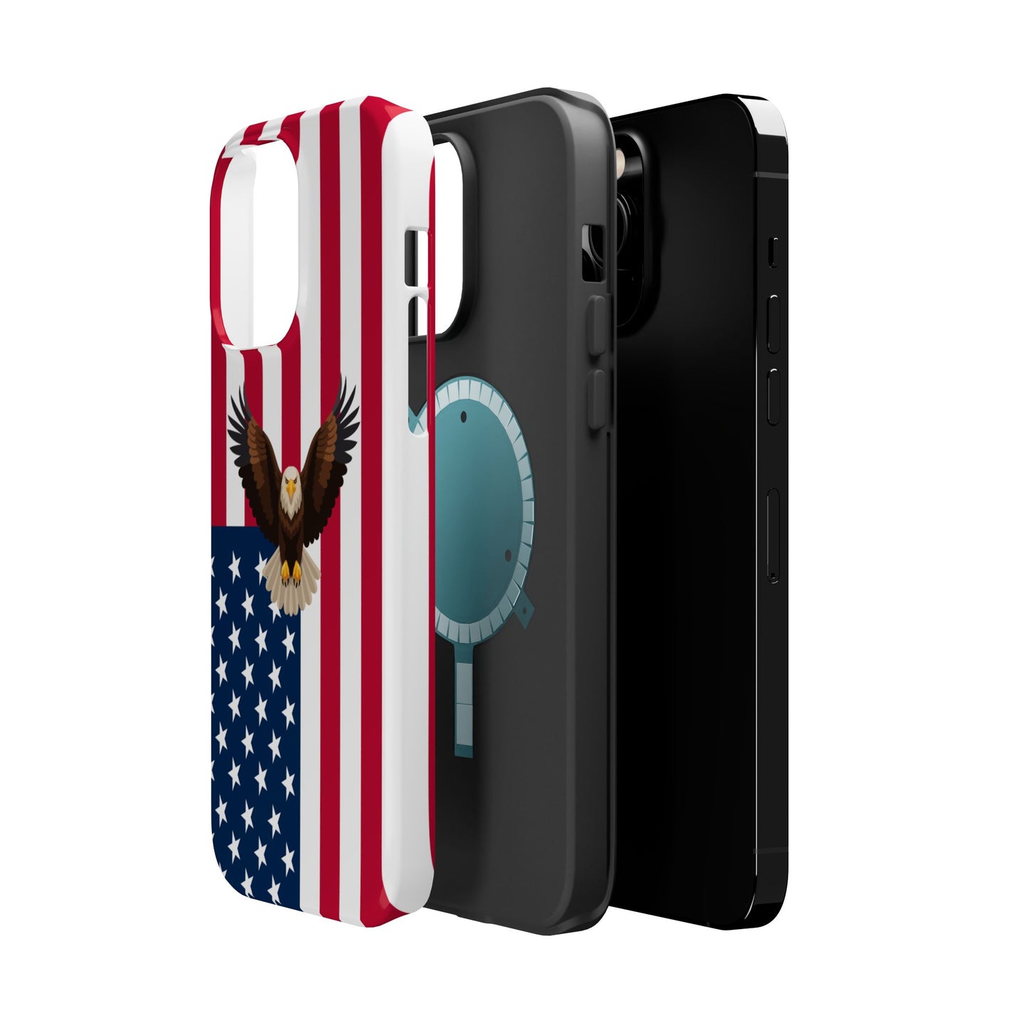 American Flag Magnetic Eagle Phone Case