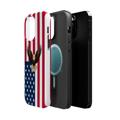 American Flag Magnetic Eagle Phone Case