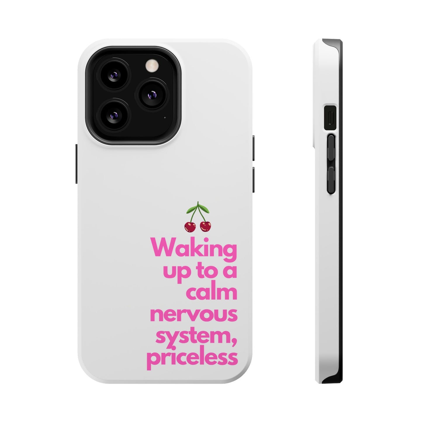 Stay Calm MagSafe iPhone® Case White