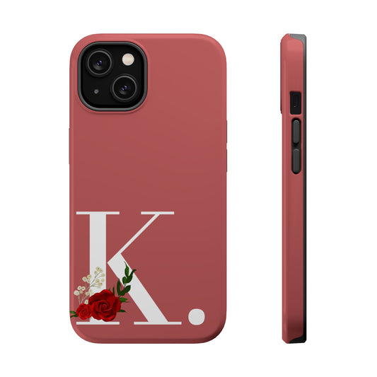 Personalized Letter K MagSafe iPhone® Case