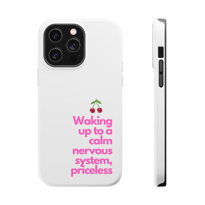 Stay Calm MagSafe iPhone® Case White